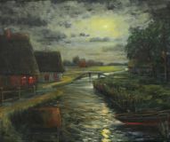 Worpswede bei Nacht, 60x50cm.jpg