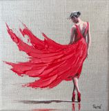 Frau im wehenden Kleid, 20x20cm.jpg